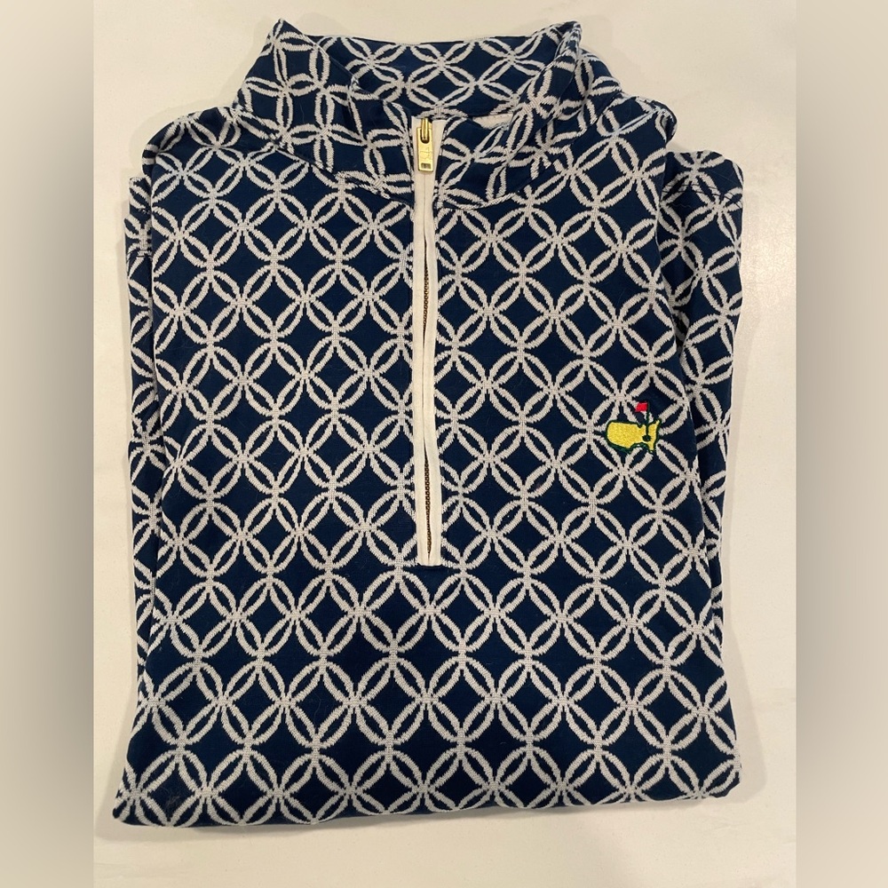 Peter Millar Women’s Quarter Zip from Masters - Size M - Picture 2 of 4